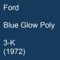 Preview: Ford, Blue Glow Poly, 3-K (1972).